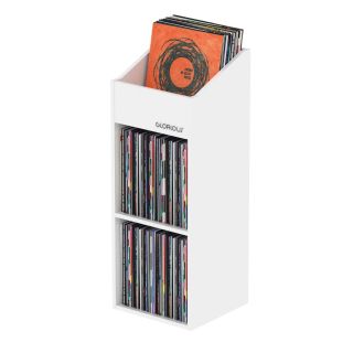 Glorious Record Rack 330 white